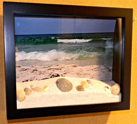 metal layered diorama shadow box|beach diorama ideas.